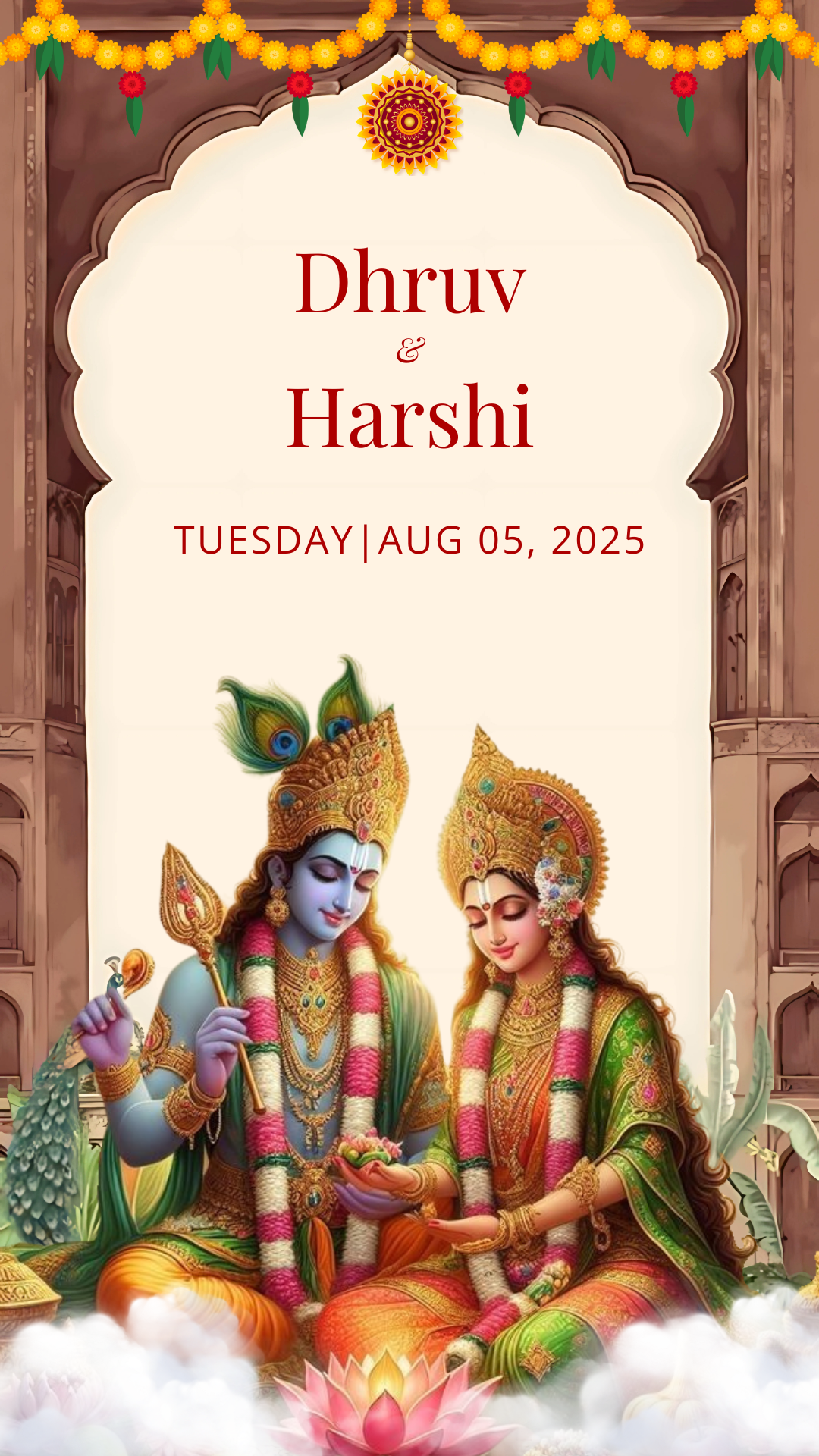 Radha Krishna Eternal Blessings – Wedding PDF Hindu