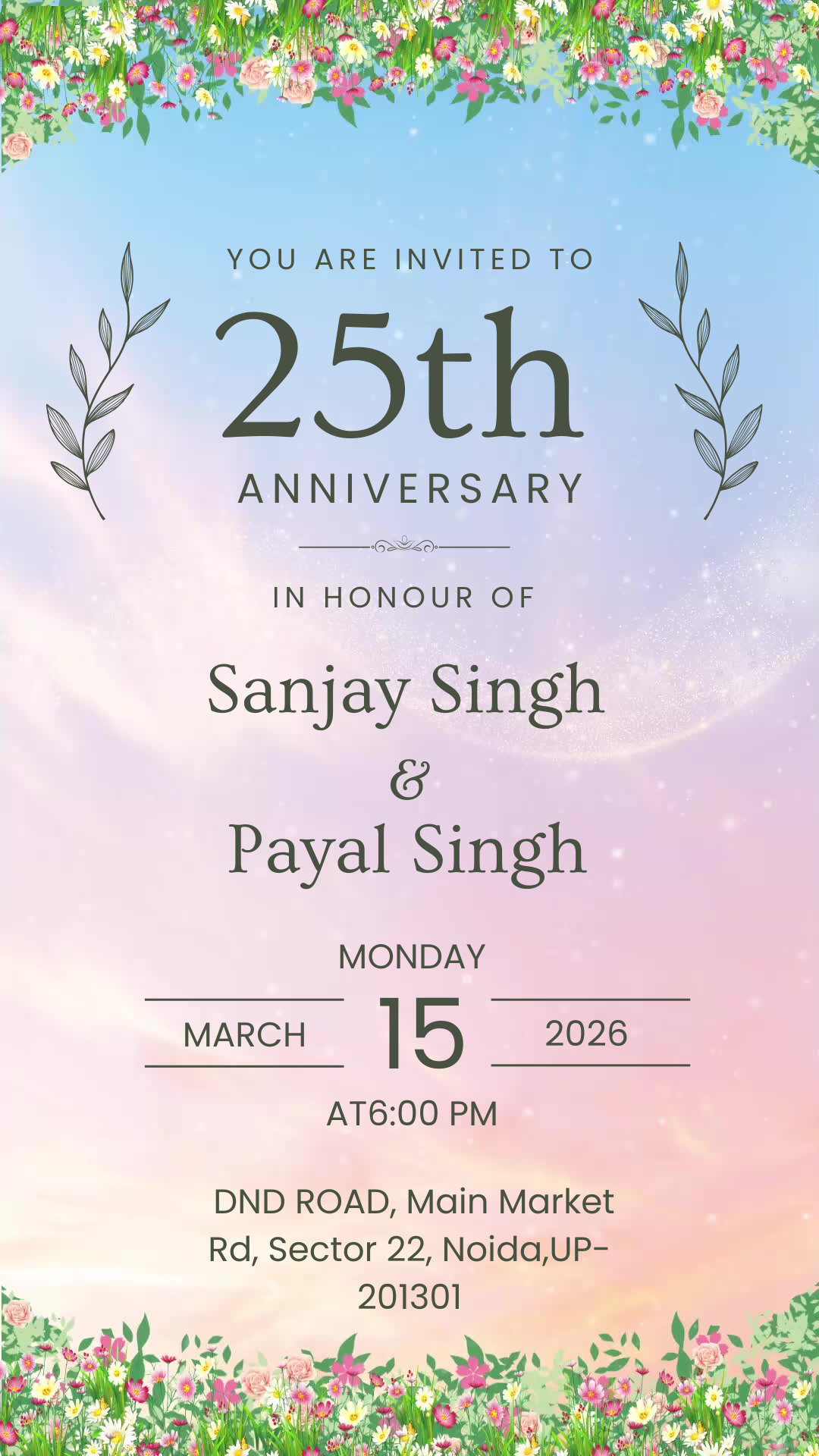 Blissful Garden – Anniversary PDF Hindu