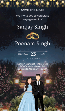Ring Ceremony Invitation Designs