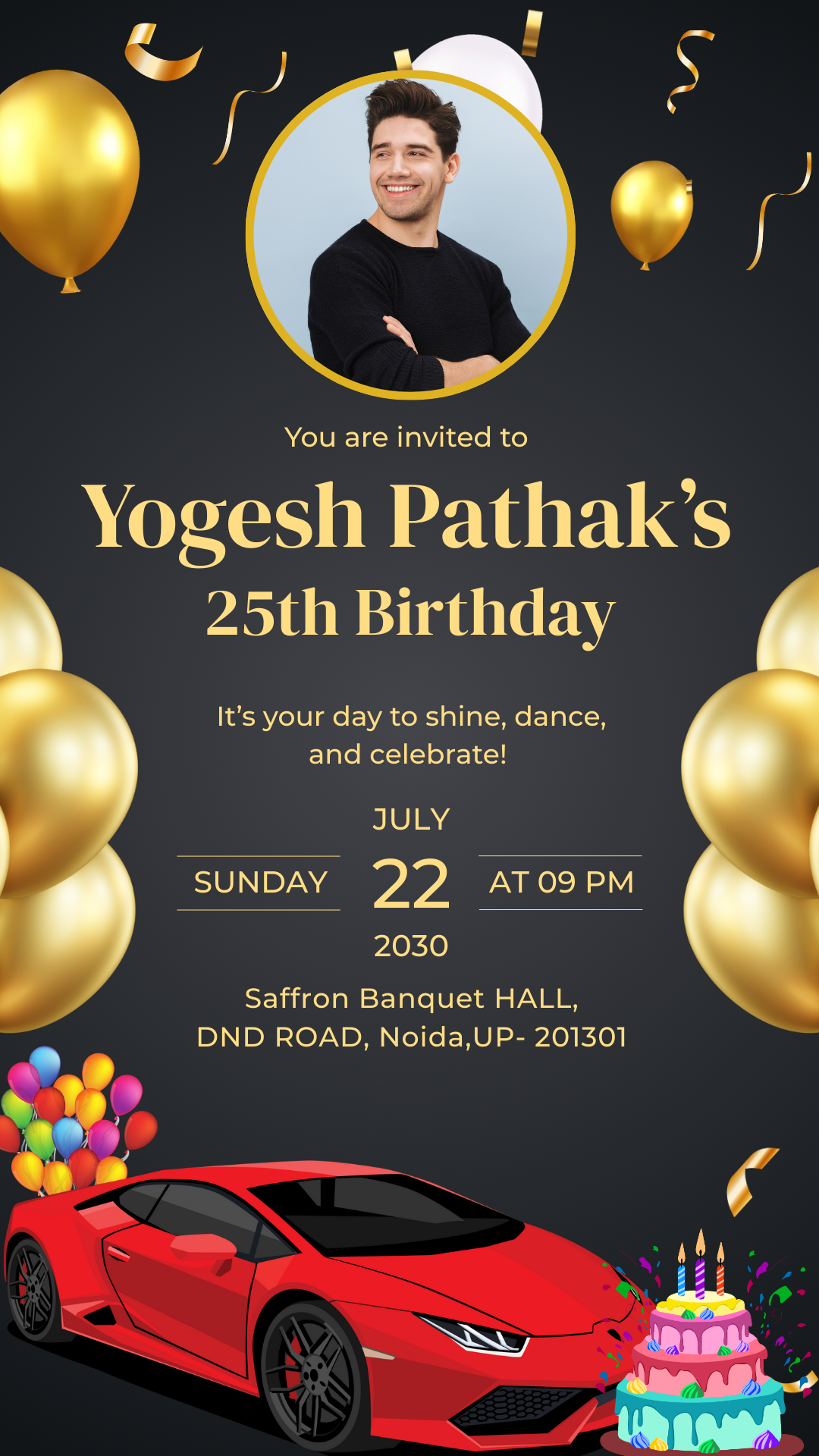 Premium Birthday Radiance – Birthday PDF Boys