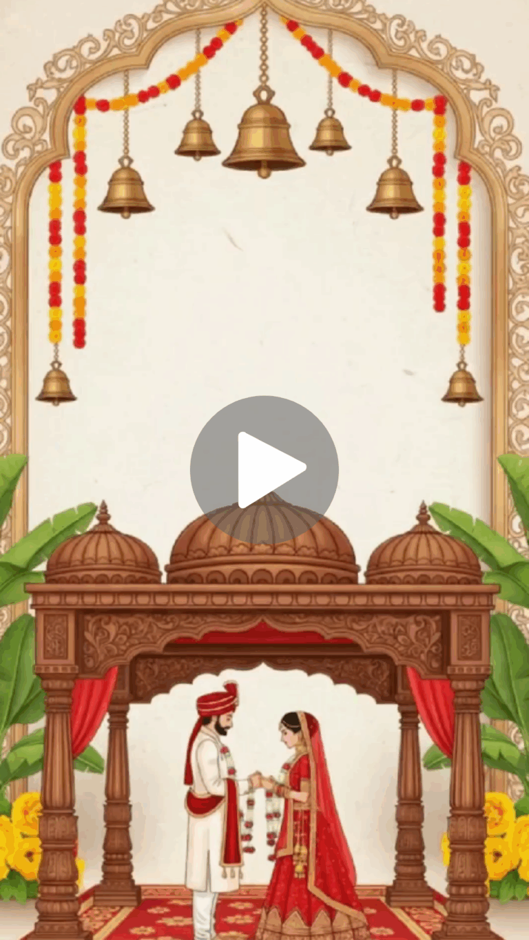 Mandap Varmala Animation – Wedding Video