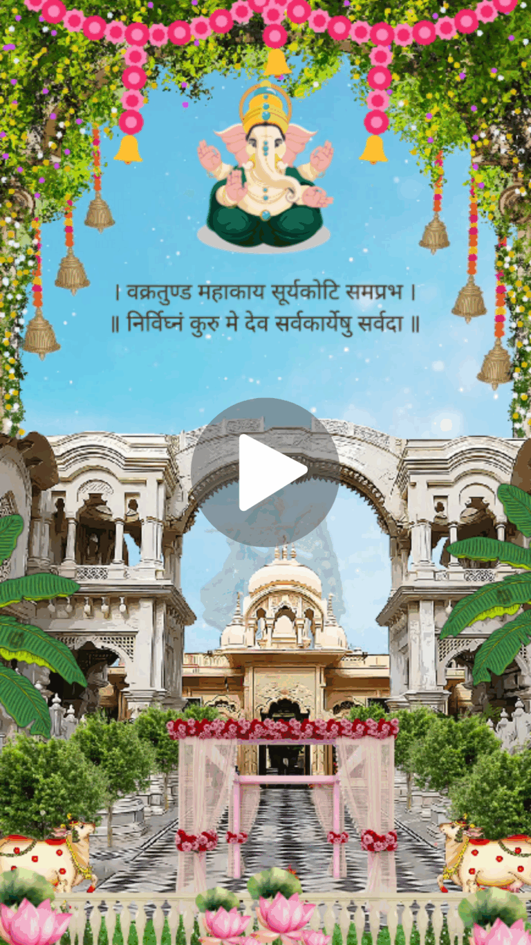 Divine Ganesha Temple – Wedding Video