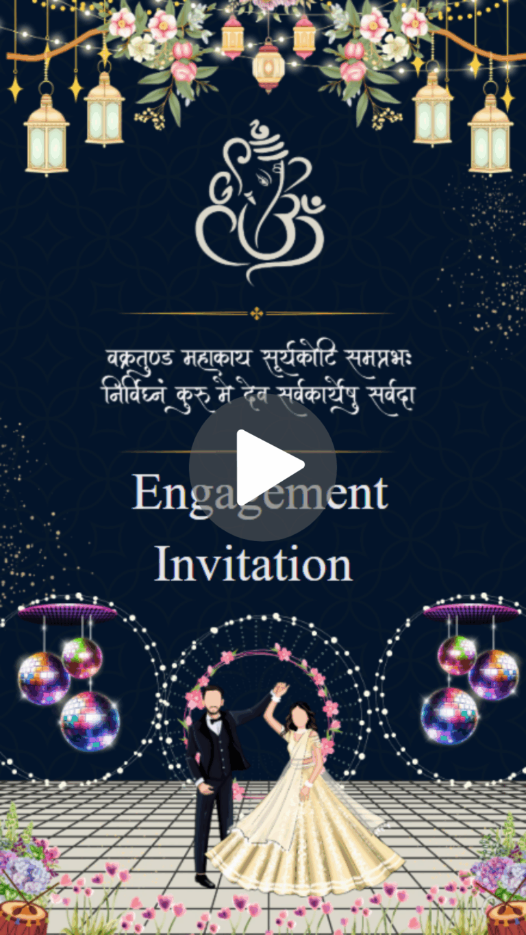 Premium Ganesh – Engagement Video