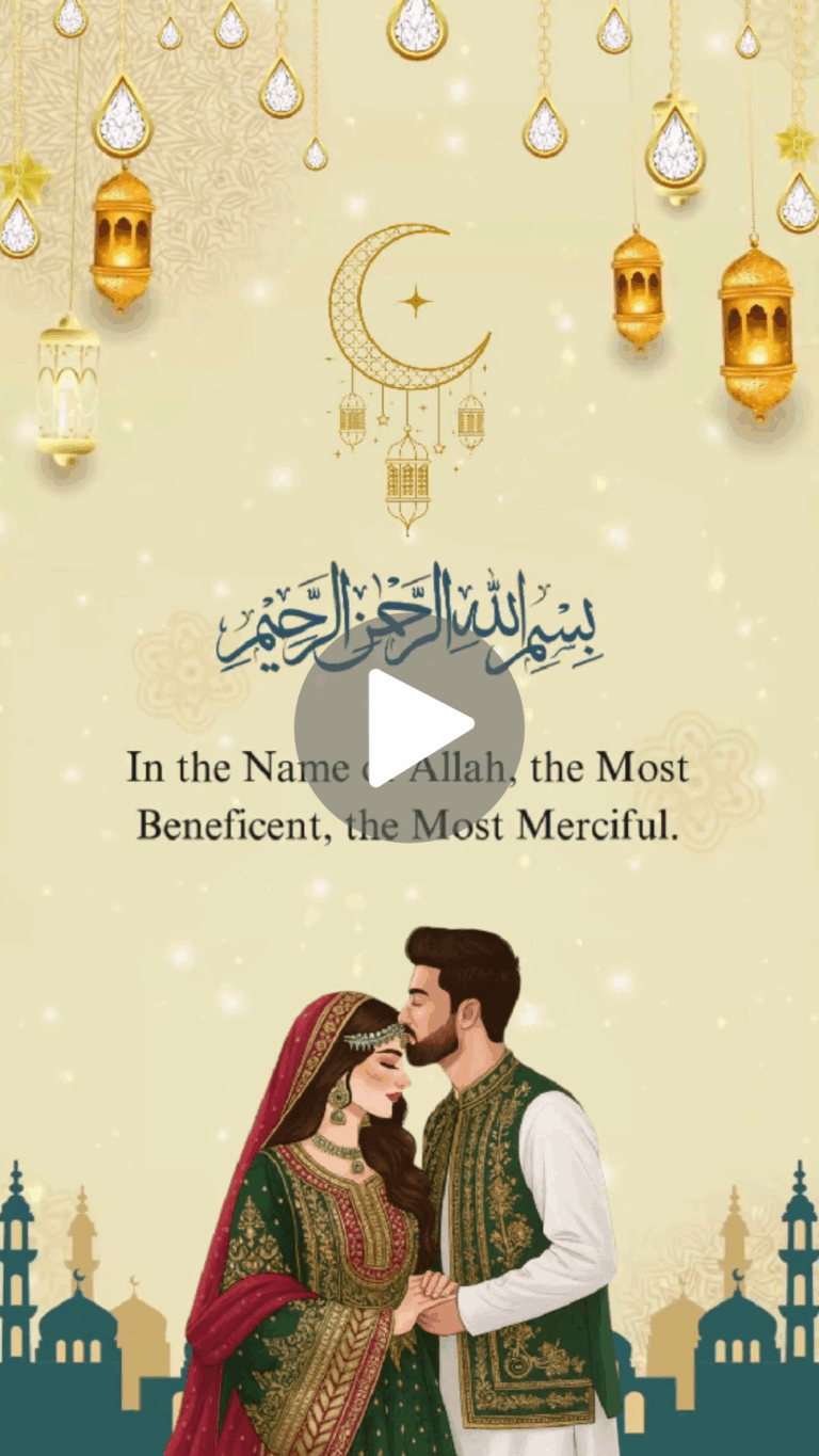 Traditional Noor Elegance – Wedding Video