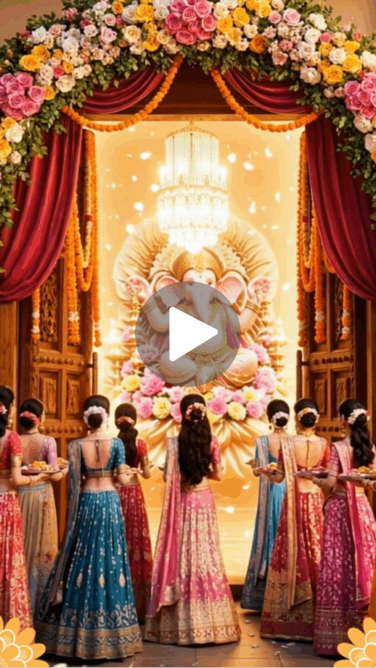 Ganesha Blessings Traditional – Wedding Video