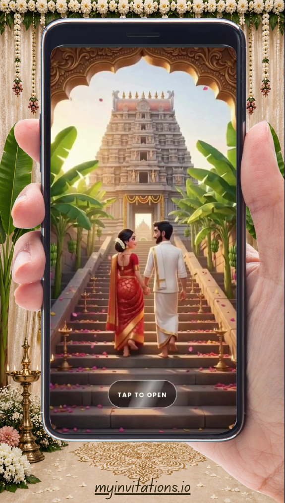 South Theme – Wedding Invitation Website Video