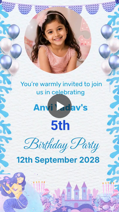 Charming Winter Wonderland – Birthday Video Girls