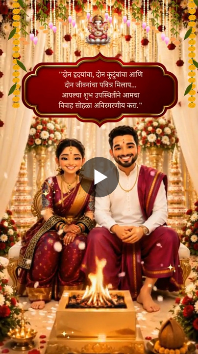 Traditional Marathi Celebration – Wedding Video
