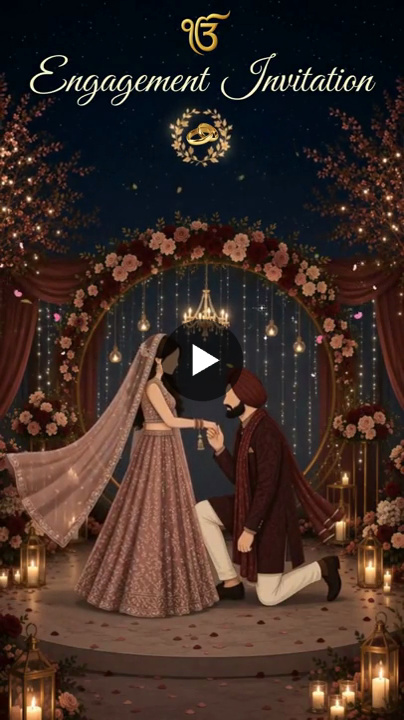 Charming Sikh – Engagement Video