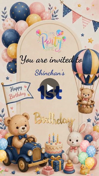 1st Birthday Bash – Birthday Video