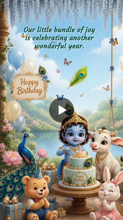 Krishna Blessing – Birthday Video