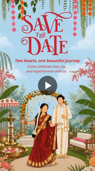 Blossoming Love Journey – Wedding Video